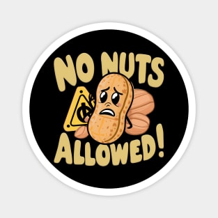 No Nuts Allowed!, Peanut Design Magnet